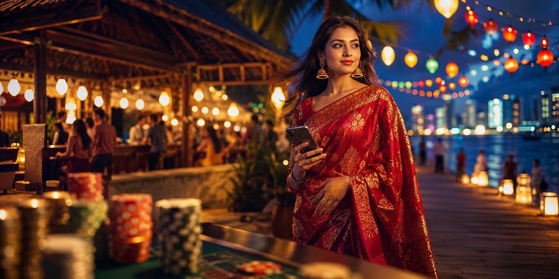 সেন্ট মার্টিন রাতে মোবাইল পেমেন্ট দেখে যাচ্ছেন একজন বাংলাদেশি